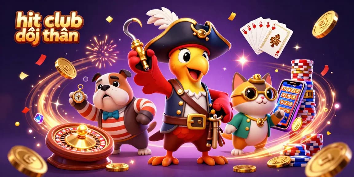 Engage in hit club đổi thưởng to explore a vibrant casino world with exciting games and rewards.