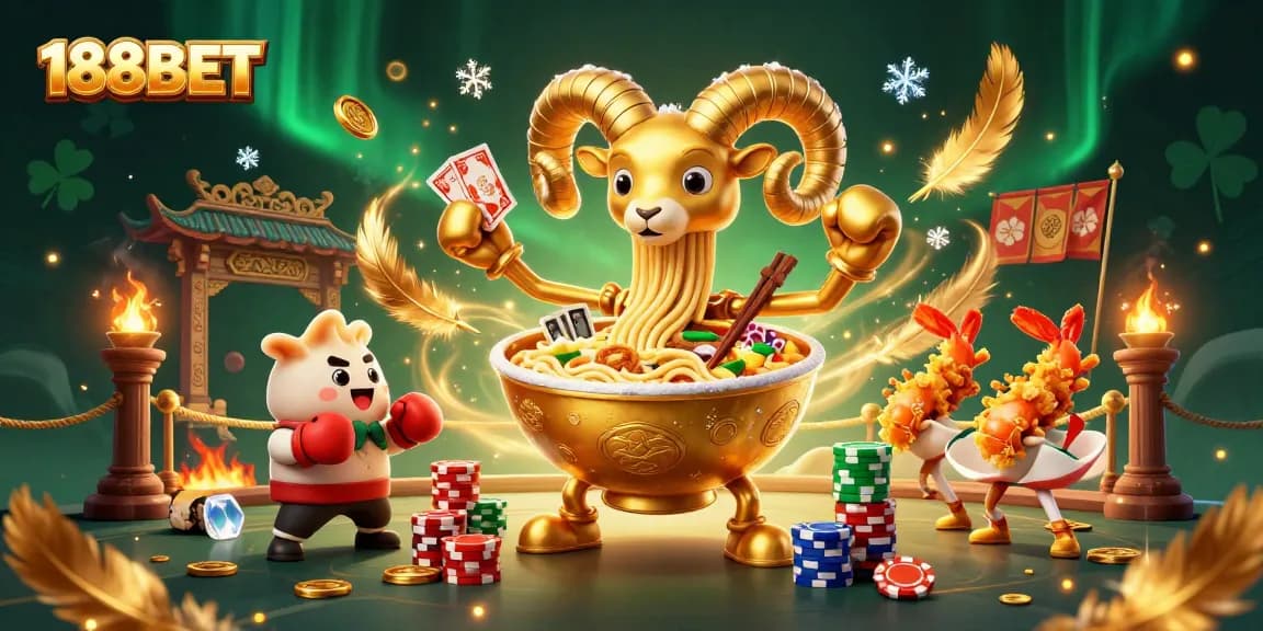 Experience thrilling action at 188BET with dynamic casino characters and elements.
