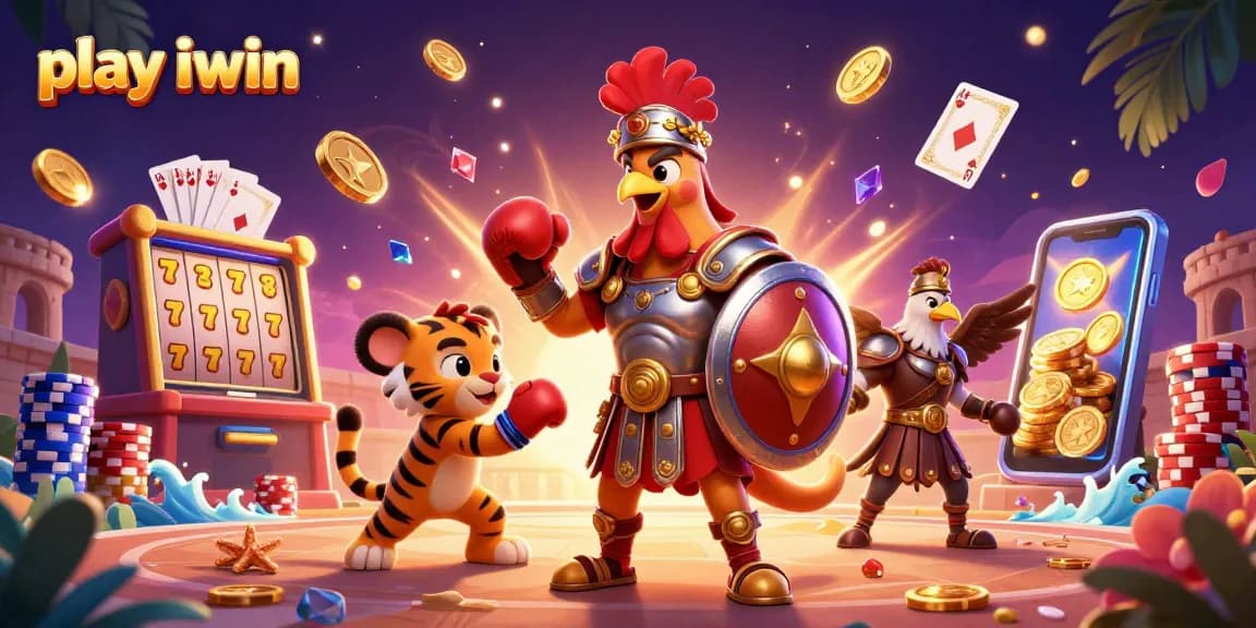 Engage in fun and thrilling gameplay as you play iwin, featuring colorful characters and dynamic casino elements.