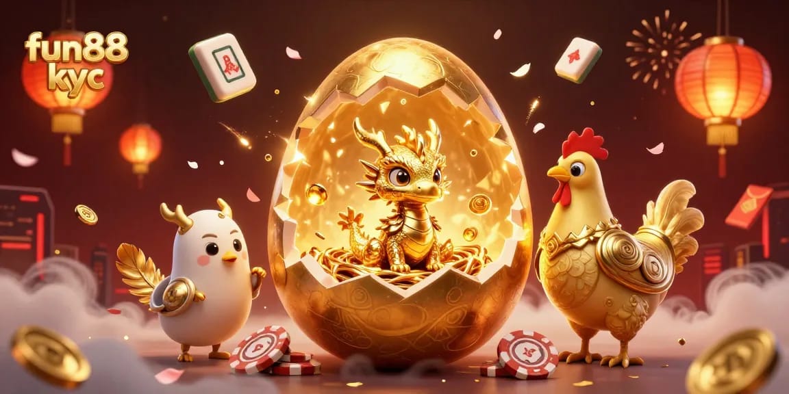 Trải nghiệm hấp dẫn với fun88 kyc trong bối cảnh sòng bài 3D đầy màu sắc và sinh động