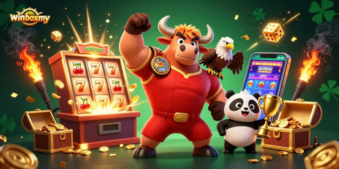 Experience the excitement at winboxmy with thrilling jackpots, dynamic gameplay, and vibrant gaming characters.