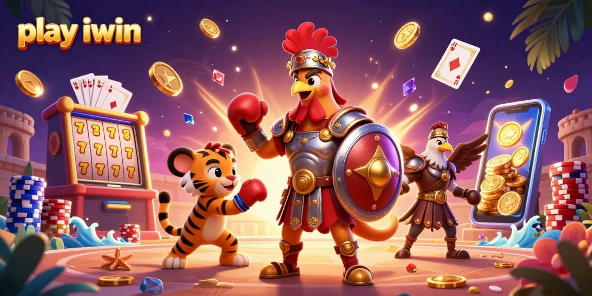 Engage in fun and thrilling gameplay as you play iwin, featuring colorful characters and dynamic casino elements.