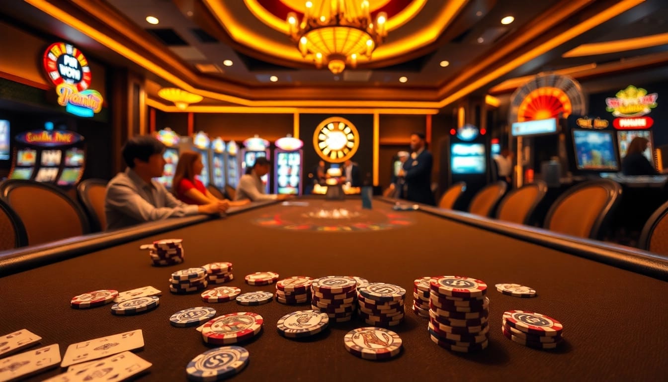 Experience high-stakes gambling at https://hanoiculturetravel.com/ with a luxurious poker scene and vibrant atmosphere.