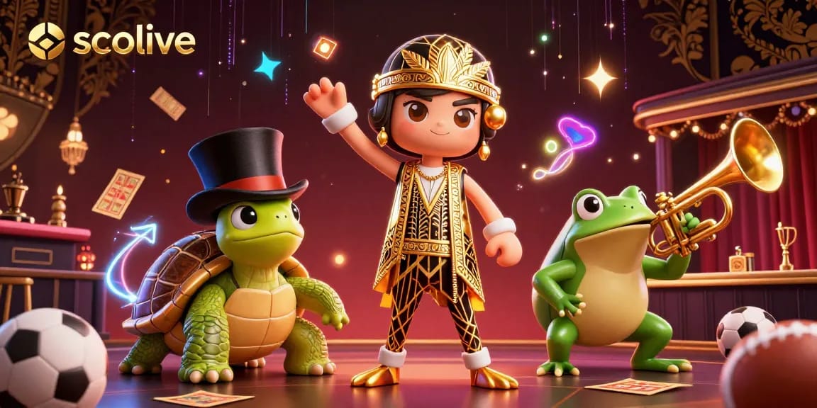 Socolive engages fans with dynamic sports betting elements, featuring vibrant characters and immersive action.