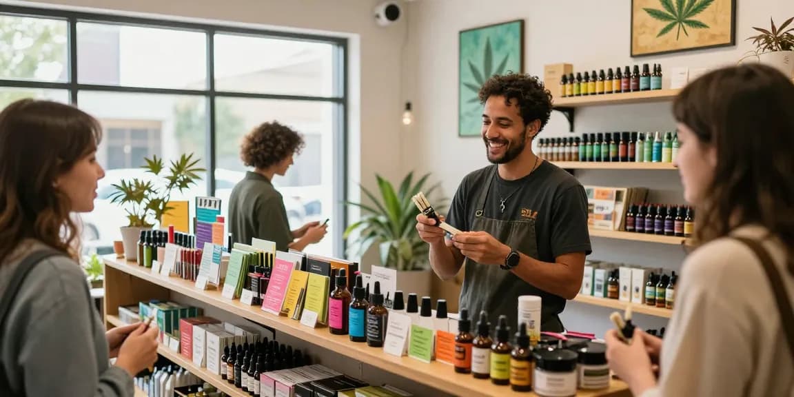 Buy Cannabis Online Europe at a welcoming dispensary with diverse products and engaging staff.