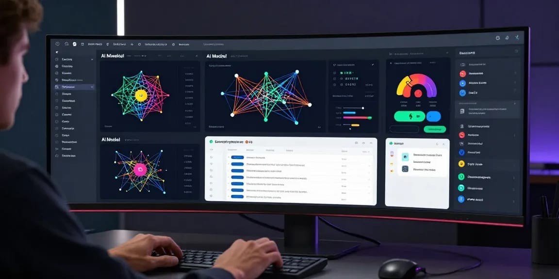 AI-powered SaaS tools for analyzing hannah becker nude content, showcasing machine learning capabilities.