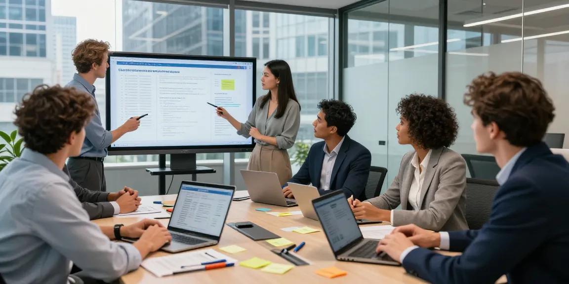 Professional team collaborating on data insights at modern office, highlighting https://forumup.org/shop/search.php?ca_id=&addr1=&addr2=&addr3=&schKeyword=.