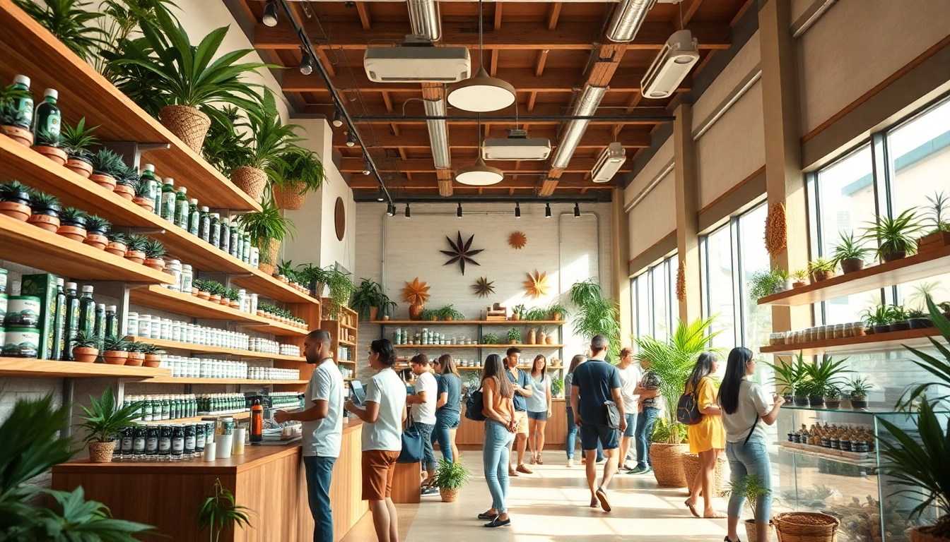 Visit this welcoming weed store featuring diverse cannabis products and friendly assistance.