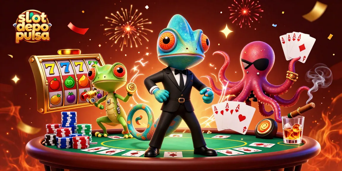 Menang besar dengan slot depo pulsa di agen terpercaya dengan permainan slot online mudah menang.