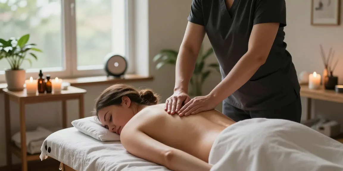 Relaxing Swedish massage therapy session using expert techniques in a calming environment.