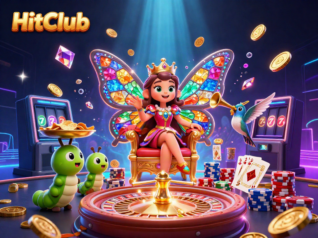 Experience the excitement of the HitClub casino with vibrant 3D visuals, dynamic games, and rich rewards.