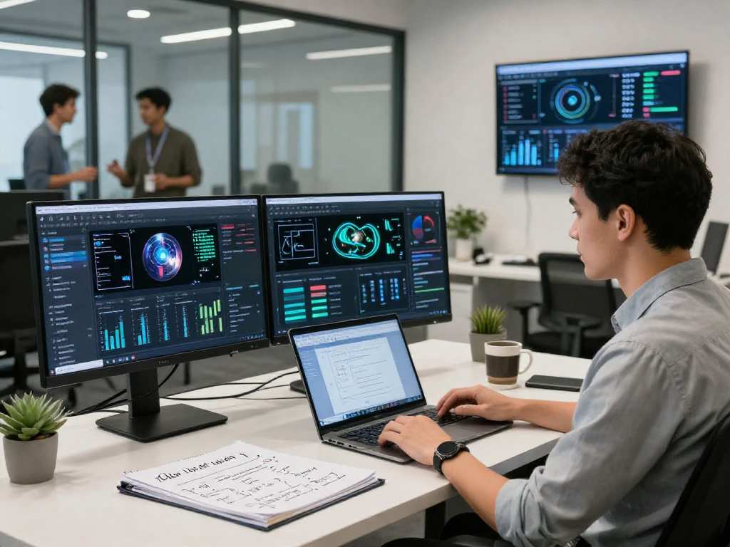 AI image detector workspace showing data analysis and content moderation tools in action.