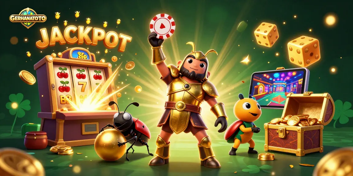 Permainan judi seru di GERHANATOTO, menangkan jackpot dengan peluang terbaik!