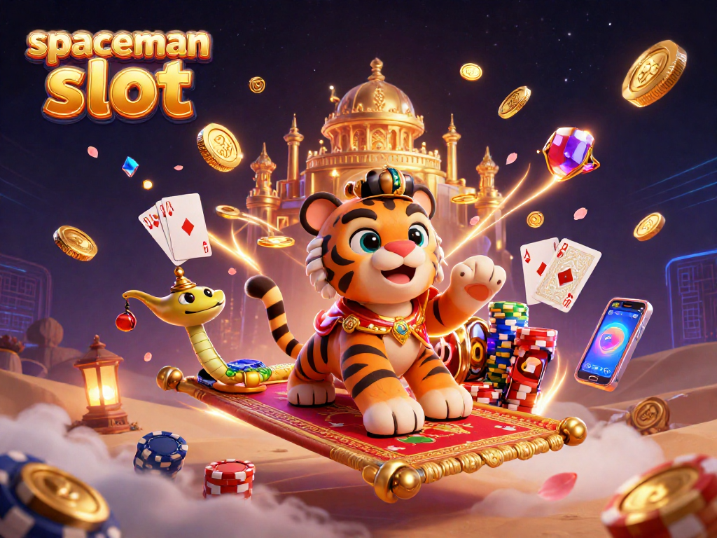 Play the thrilling spaceman slot and win big with dazzling gems and golden coins.