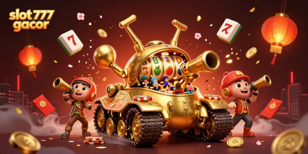 Menang besar dengan slot 777 gacor dalam suasana kasino yang menarik dan penuh imajinasi
