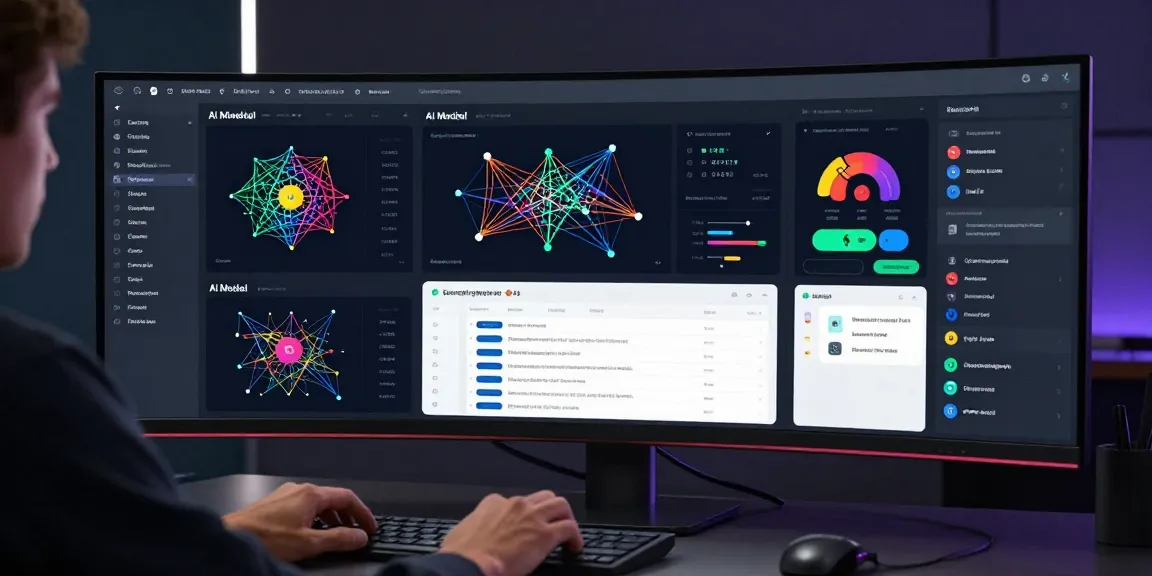 AI-powered SaaS tools for analyzing hannah becker nude content, showcasing machine learning capabilities.