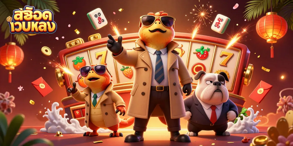 Experience high-stakes gaming at สล็อตเว็บตรง as playful raptors charm their way into a VIP lounge.