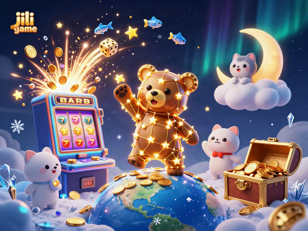 Experience gaming excitement with the vibrant jili game featuring a captivating cosmic illustration.