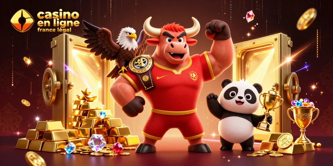 Jouer au casino en ligne France légal et découvrir des trésors avec des personnages 3D colorés.