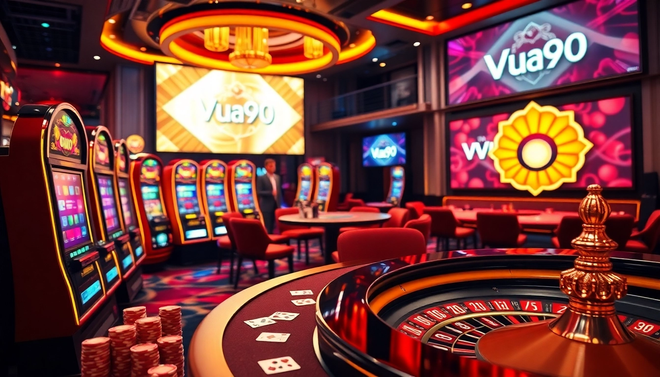 Vua99 offers thrilling slot machine action combined with luxurious casino elements for an unforgettable gaming experience.
