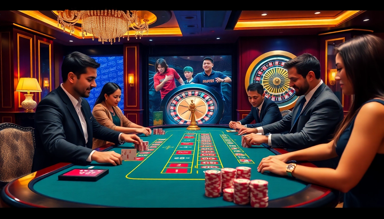 Sbobet offers a thrilling poker experience with elegant tables and professional players immersed in the game.